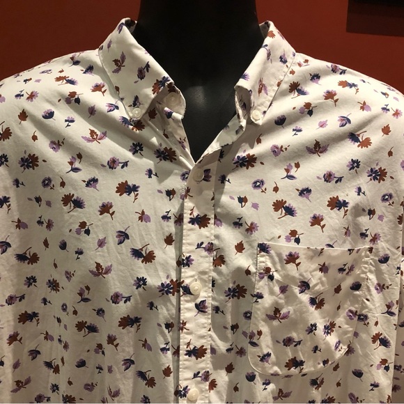 Bonobos mens sharp button down shirt. Nice pattern. XL. Almost new. - Picture 2 of 6